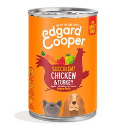 Edgard Cooper Våtfoder Suckulent Kyckling & Kalkon 400g